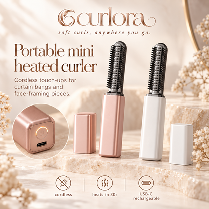 CURLORA — Mini Portable Hair Curler